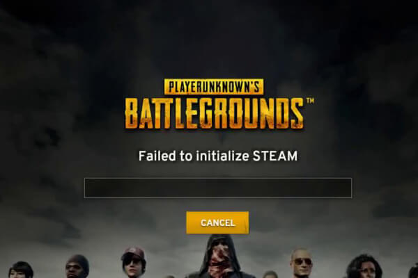 pubg failed to initialize steam